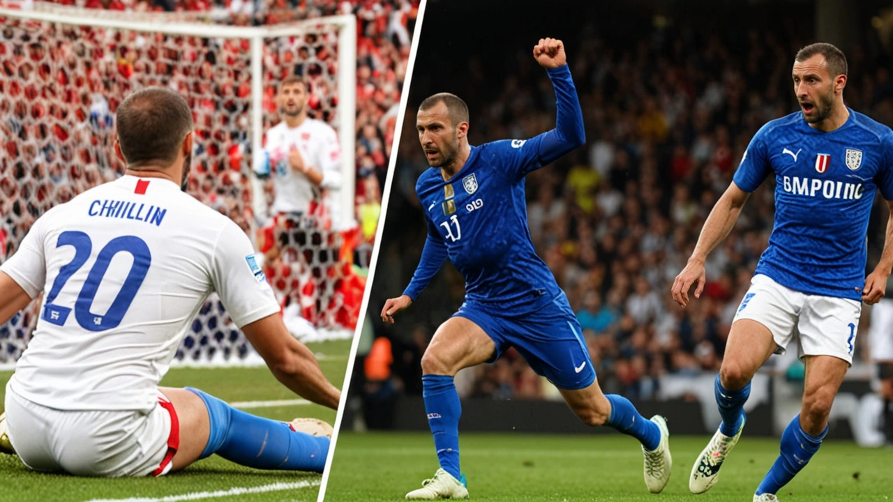 Giorgio Chiellini Recreates Notorious Foul on Bukayo Saka with Rio Ferdinand During Euro 2024