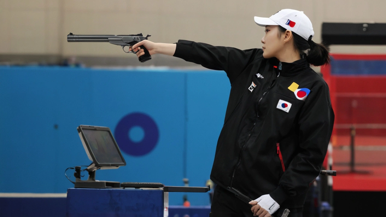 Fashionable and Focused: Olympic Shooters Yusuf Dikec and Kim Ye-ji Steal the Spotlight