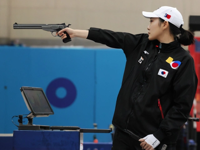 Fashionable and Focused: Olympic Shooters Yusuf Dikec and Kim Ye-ji Steal the Spotlight