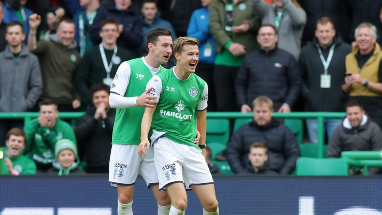 Celtic Stunned by Hibernian: Josh Campbell's Goals Secure Victory