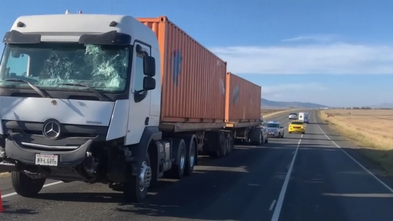 N3 crash near Bergville: Four dead as truck driver flees scene