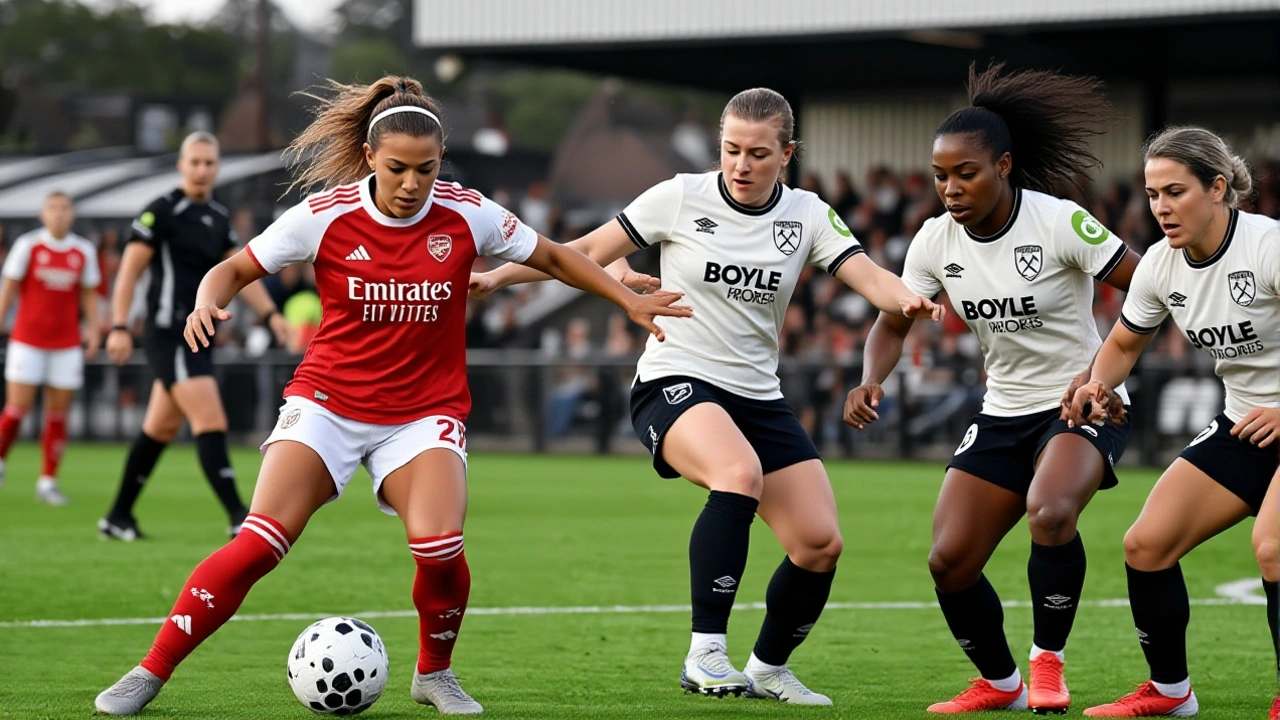 Arsenal Women Rout West Ham United Women 5-1 in Sky‑TV Broadcast