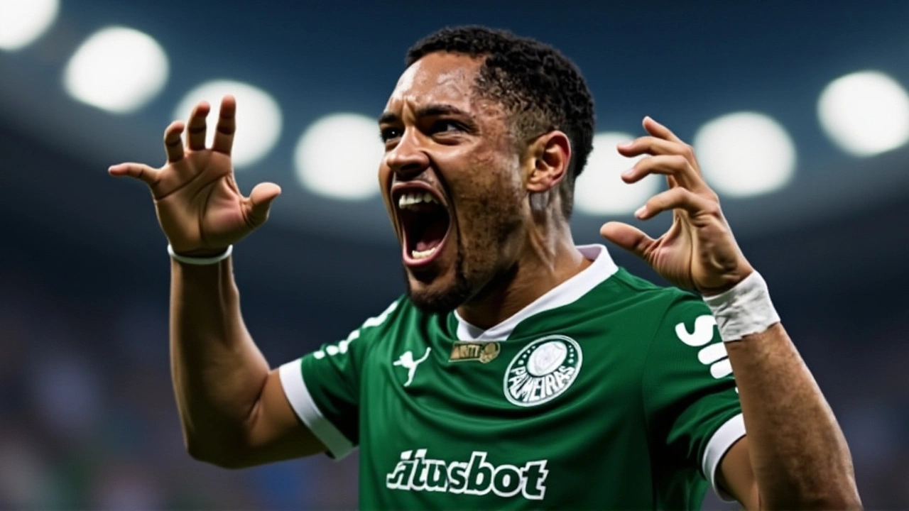 Vitor Roque's Brace Powers Palmeiras to 2-0 Win Over Santos, Extends Lead in Serie A