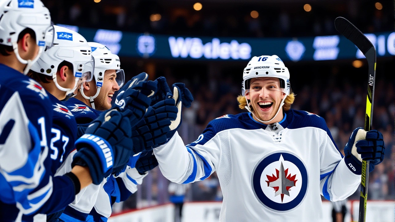 Nino Niederreiter's Two Goals Lift Jets Past Predators 5-2, End Four-Game Skid