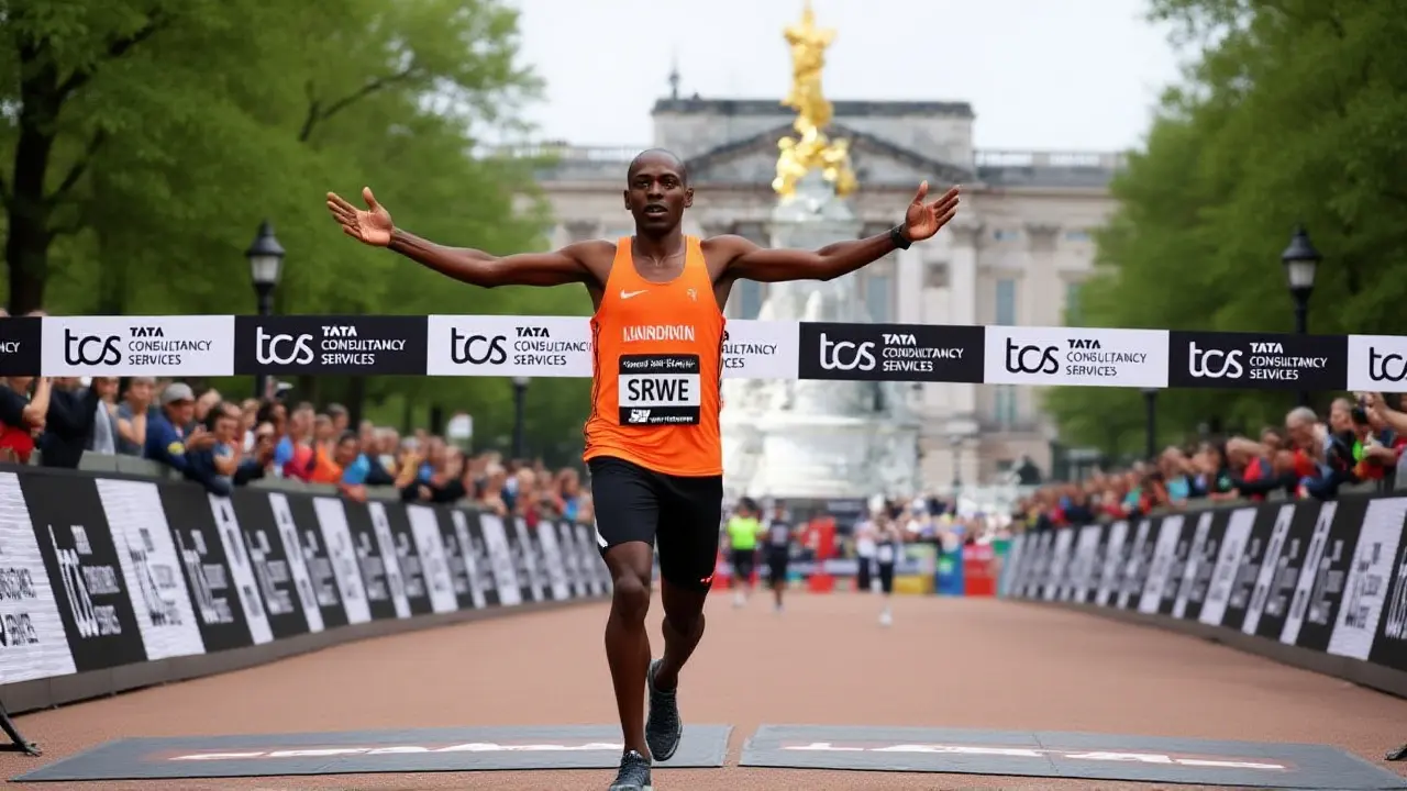 Sawe Shatters 2-Hour Barrier at London Marathon